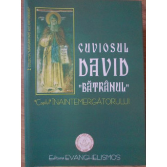 CUVIOSUL DAVID BATRANUL, COPILUL INAINTEMERGATORULUI