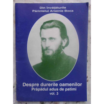 DESPRE DURERILE OAMENILOR. PRAPADUL ADUS DE PATIMI VOL.3