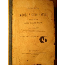 ELEMENTE DE ISOTRIA GEOGRAFIEI. DOXOLOGII ORIENTALE. APARAREA MITROPOLITULUI ATHANASIE. AMVONUL-1908