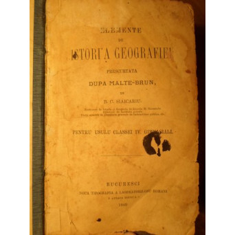 ELEMENTE DE ISOTRIA GEOGRAFIEI. DOXOLOGII ORIENTALE. APARAREA MITROPOLITULUI ATHANASIE. AMVONUL-1908