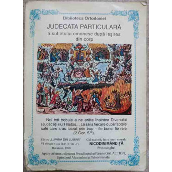 JUDECATA PARTICULARA A SUFLETULUI OMENESC DUPA IESIREA DIN CORP