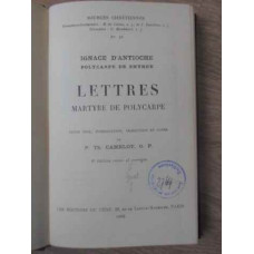 LETTRES MARTYRE DE POLYCARPE