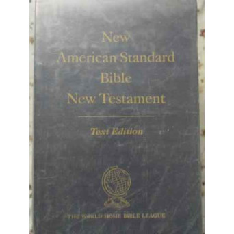 NEW AMERICAN STANDARD BIBLE NEW TESTAMENT