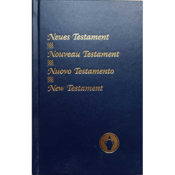 NOUL TESTAMENT IN 4 LIMBI: ENGLEZA, FRANCEZA, GERMANA, ITALIANA