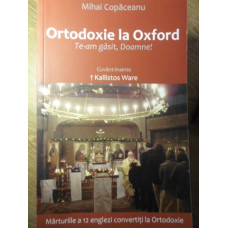 ORTODOXIE LA OXFORD TE-AM GASIT, DOAMNE!