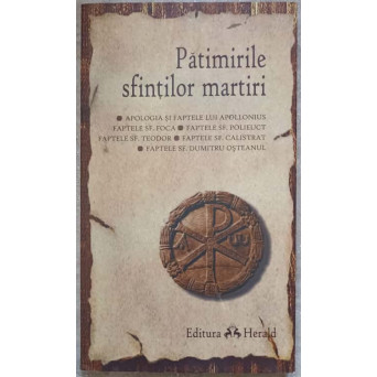 PATIMIRILE SFINTILOR MARTIRI