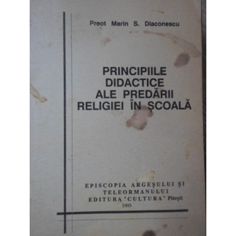 PRINCIPIILE DIDACTICE ALE PREDARII RELIGIEI IN SCOALA