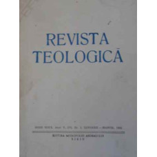 REVISTA TEOLOGICA ANUL V, (77), NR.1, IANUARIE-MARTIE, 1995