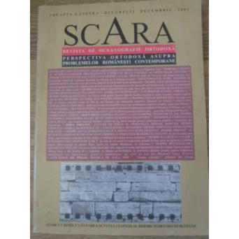 SCARA REVISTA DE OCEANOGRAFIE ORTODOXA TREAPTA A SAPTEA DECEMBRIE 2001