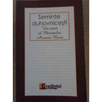 SEMINTE DUHOVNICESTI