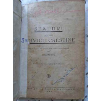 SFATURI PENTRU SERVICII CRESTINE