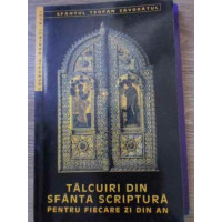 TALCUIRI DIN SFANTA SCRIPTURA PENTRU FIECARE ZI DIN AN TALCUIRI DIN SFANTA SCRIPTURA PENTRU FIECARE ZI DIN AN