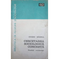 CERCETAREA SOCIOLOGICA CONCRETA