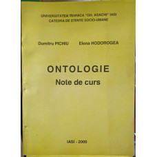 ONTOLOGIE NOTE DE CURS