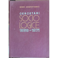 CERCETARI SOCIOLOGICE 1938-1971 CERCETARI SOCIOLOGICE 1938-1971