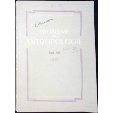 PROBLEME DE ANTROPOLOGIE VOL.7