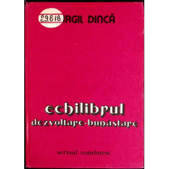 ECHILIBRUL DEZVOLTARE-BUNASTARE