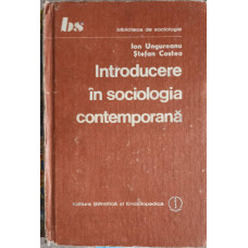 INTRODUCERE IN SOCIOLOGIA CONTEMPORANA