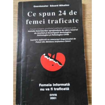 CE SPUN 24 DE FEMEI TRAFICATE