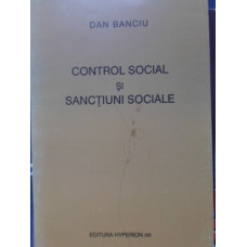 CONTROL SOCIAL SI SANCTIUNI SOCIALE