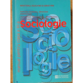 SOCIOLOGIE MANUAL PENTRU CLASA A XI-A