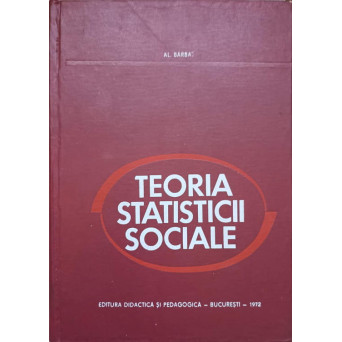 TEORIA STATISTICII SOCIALE
