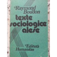 TEXTE SOCIOLOGICE ALESE TEXTE SOCIOLOGICE ALESE