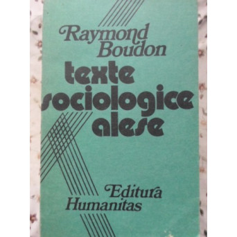 TEXTE SOCIOLOGICE ALESE