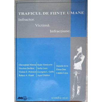 TRAFICUL DE FIINTE UMANE. INFRACTOR. VICTIMA. INFRACTIUNE