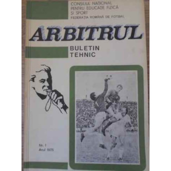 ARBITRUL BULETIN TEHNIC NR.1, ANUL 1975