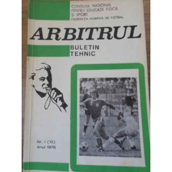 ARBITRUL BULETIN TEHNIC NR.1(12), ANUL 1976