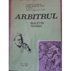 ARBITRUL BULETIN TEHNIC NR.1(30), ANUL 1981