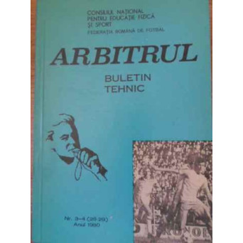 ARBITRUL BULETIN TEHNIC NR.3-4(28-29), ANUL 1980