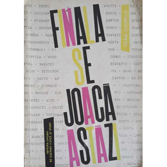 FINALA SE JOACA ASTAZI