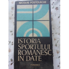 ISTORIA SPORTULUI ROMANESC IN DATE
