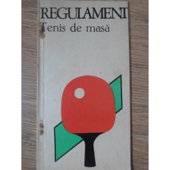 REGULAMENTUL JOCULUI DE TENIS DE MASA
