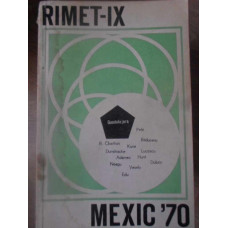 RIMET IX - MEXIC 70. CAMPIONATELE MONDIALE DE FOTBAL