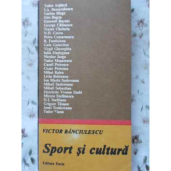 SPORT SI CULTURA