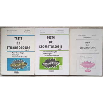 TESTE DE STOMATOLOGIE VOL.1-3