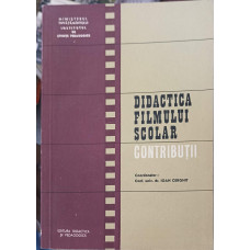 DIDACTICA FILMULUI SCOLAR. CONTRIBUTII