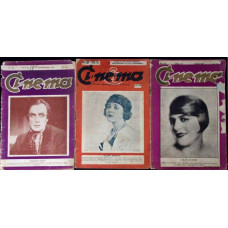 3 NUMERE REVISTA CINEMA 1926-1927