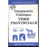 TEME PROVINCIALE. TEATRU COMENTAT