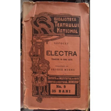 ELECTRA, TRAGEDIE IN 5 ACTE