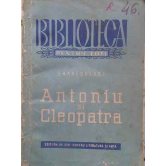 ANTONIU SI CLEOPATRA