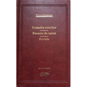 COMEDIA ERORILOR. POVESTE DE IARNA. PERICLE