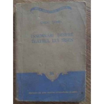 INSEMNARI DESPRE TEATRUL LUI IBSEN