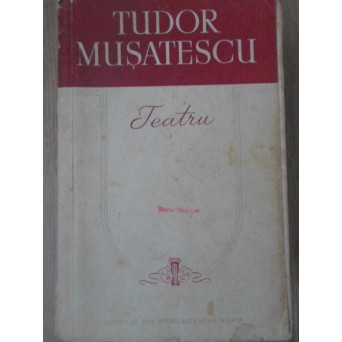 TEATRU (TITANIC VALS, VISUL UNEI NOPTI DE IARNA, SOSESC DESEARA, ...ESCU)