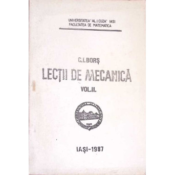 LECTII DE MECANICA VOL.II