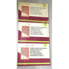 TABELE ABACE SI EXEMPLE PENTRU CALCULUL ELEMENTELOR DIN BETON ARMAT LA COMPRESIUNE EXCENTRICA OBLICA VOL.1-3