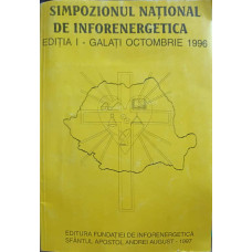 SIMPOZIONUL NATIONAL DE INFORENERGETICA EDITIA 1 - GALATI, OCTOMBRIE 1996